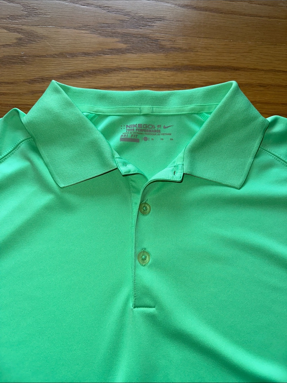 Nike Men’s Bright Green Performance Polo